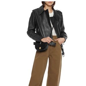Never worn with tags J Brand Leather Jacket